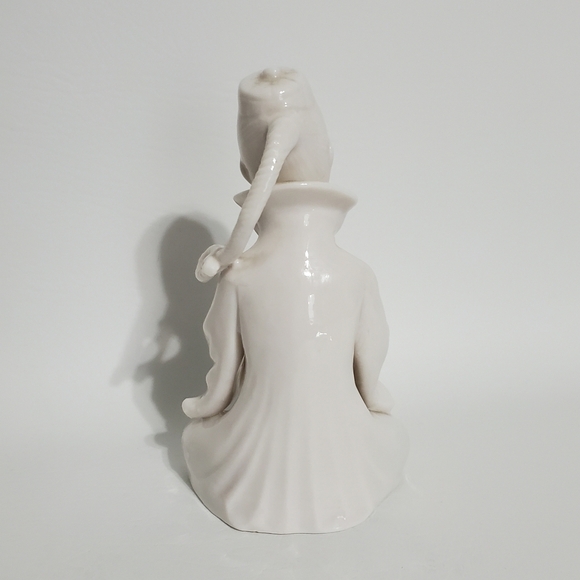 Ardalt White Porcelain Asian Musician Flute Figurine Lenwile Japan Verithin - Picture 3 of 6